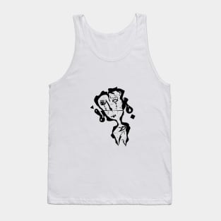 Blind woman Tank Top